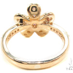 Prong Diamond Flower Ring 35255 - Image 5