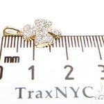 Prong Diamond Three Leaf Clover Pendant 37485 - Image 7