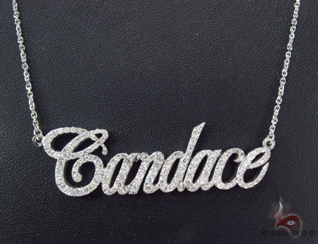 Prong Diamond Candace Necklace 33974 - Image 11