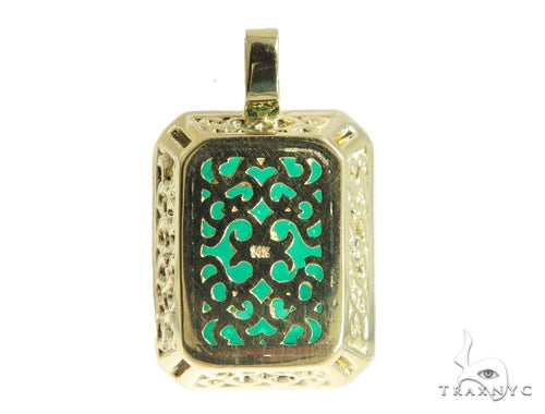 Prong Diamond Green Fancy Pendant 49018 - Image 5