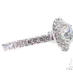 Prong Diamond Halo Engagement Ring 44599 - Image 4