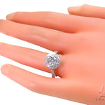 Prong Diamond Halo Engagement Ring 44599 - Image 7