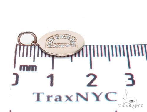 Prong Diamond Initial 'D' Pendant 40948 - Image 7