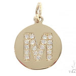 Prong Diamond Initial 'J' Pendant 40944 - Image 8