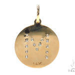 Prong Diamond Initial 'M' Pendant 40943 - Image 4