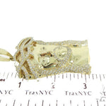 Prong Diamond Jesus Pendant 56523 - Image 8