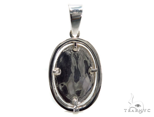 Prong Diamond Jesus Pendant 40826 - Image 4