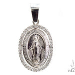 Prong Diamond Jesus Pendant 40826 - Image 1