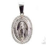 Prong Diamond Jesus Pendant 49506 - Image 1