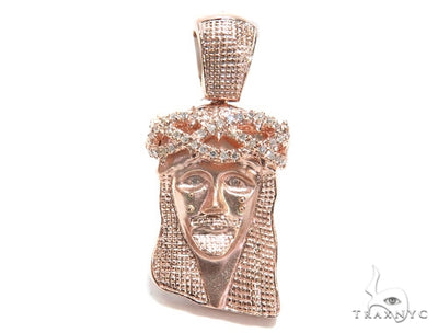Prong Diamond Jesus Piece 41604 - Image 1