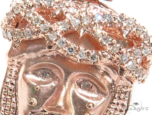 Prong Diamond Jesus Piece 41604 - Image 3