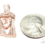 Prong Diamond Jesus Piece 41604 - Image 5