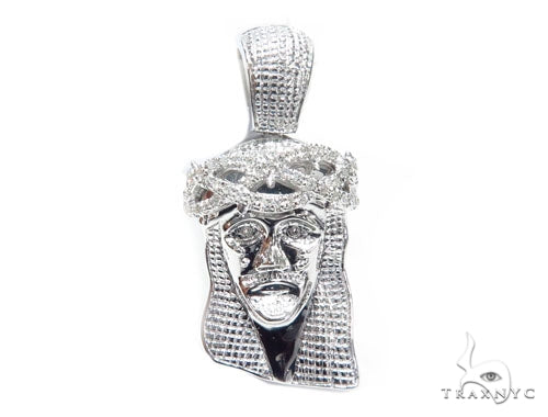 Prong Diamond Jesus Piece 41606 - Image 1