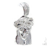 Prong Diamond Jesus Piece 41606 - Image 2