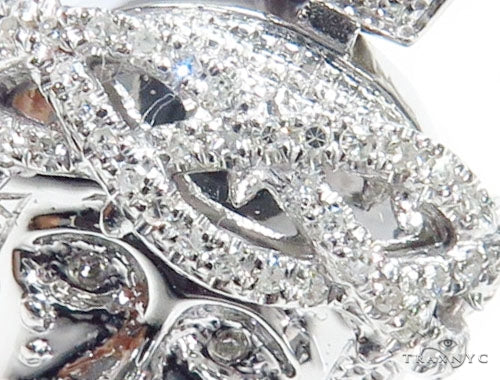 Prong Diamond Jesus Piece 41606 - Image 3