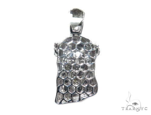 Prong Diamond Jesus Piece 41606 - Image 4