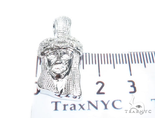 Prong Diamond Jesus Piece 41606 - Image 6