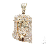 Prong Diamond Jesus Piece 41655 - Image 2