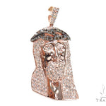 Prong Diamond Jesus Piece 41762 - Image 2
