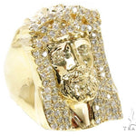 Prong Diamond Jesus Ring 36893 - Image 1