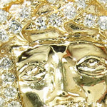 Prong Diamond Jesus Ring 36893 - Image 3