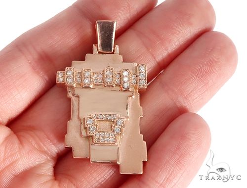 Prong Diamond Lego-Style Jesus Piece 64844 - Image 5