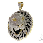 Prong Diamond Lion Pendant 30822 - Image 3