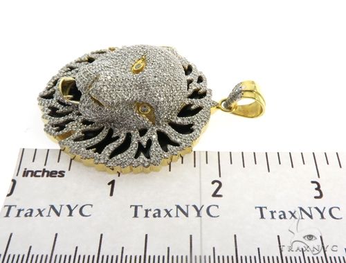 Prong Diamond Lion Pendant 30822 - Image 7