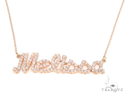 Prong Diamond Melissa Necklace 44515 - Image 2