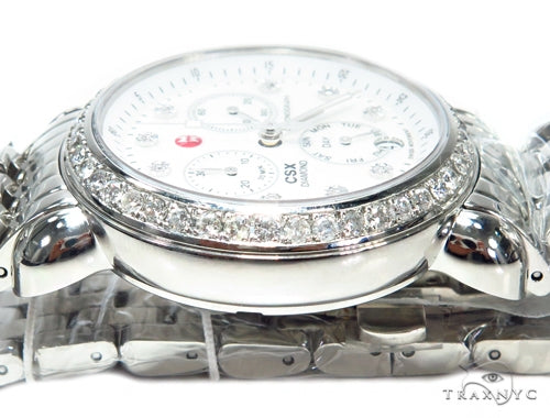 Prong Diamond Michele Watch 41581 - Image 7
