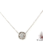 Prong Diamond Necklace 29174 - Image 1
