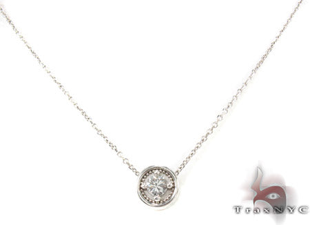 Prong Diamond Necklace 29174 - Image 1