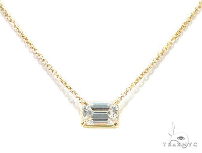 Prong Diamond Necklace 42635 - Image 1