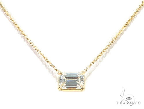 Prong Diamond Necklace 42635 - Image 1