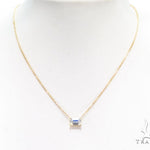 Prong Diamond Necklace 42635 - Image 6