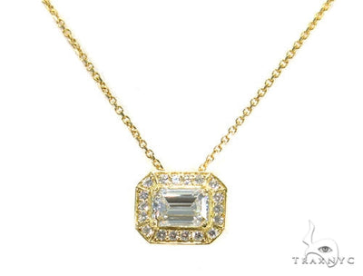 Prong Diamond Necklace 42637 - Image 1