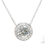 Prong Diamond Necklace 43093 - Image 1
