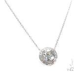 Prong Diamond Necklace 43093 - Image 2