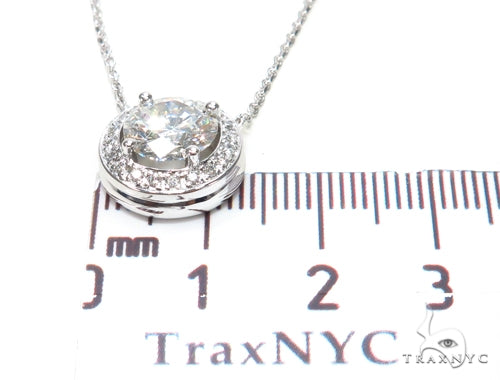 Prong Diamond Necklace 43093 - Image 6