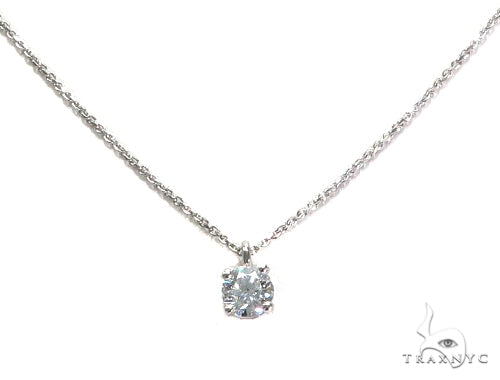 Prong Diamond Necklace 43164 - Image 1