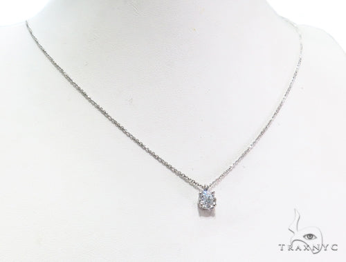 Prong Diamond Necklace 43164 - Image 7