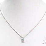 Prong Diamond Necklace 43164 - Image 8