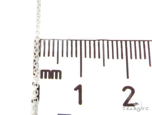 Prong Diamond Necklace and Earrings Set 45107 - Image 12