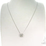Prong Diamond Necklace and Earrings Set 45107 - Image 5