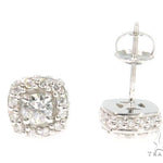 Prong Diamond Necklace and Earrings Set 45107 - Image 8