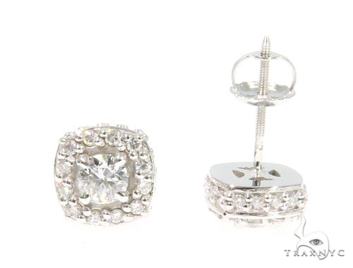 Prong Diamond Necklace and Earrings Set 45107 - Image 8