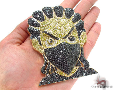 Custom Jewelry - Diamond Boondocks Ninja Pendant 32024 - Image 8