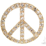 Prong Diamond Peace Pendant 36963 - Image 1