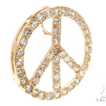 Prong Diamond Peace Pendant 36963 - Image 3