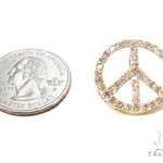 Prong Diamond Peace Pendant 36963 - Image 5